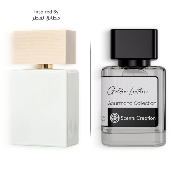 Golden Leather | Inspired by: Bianco Latte Giardini Dtoscana