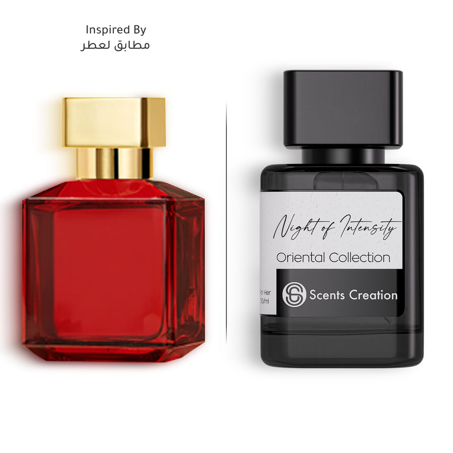 Night of Intensity | Inspired by: Baccarat Rouge Extrait Maison Francis Kurkdjian